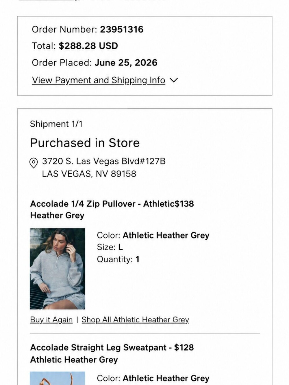 ALO Yoga Light Gray Fleece Hoodie and Sweatpants Set - Picture 9 of 9